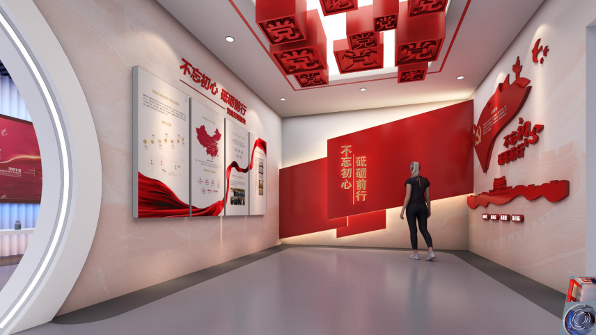 苏州展厅设计：企业党群文化展厅设计