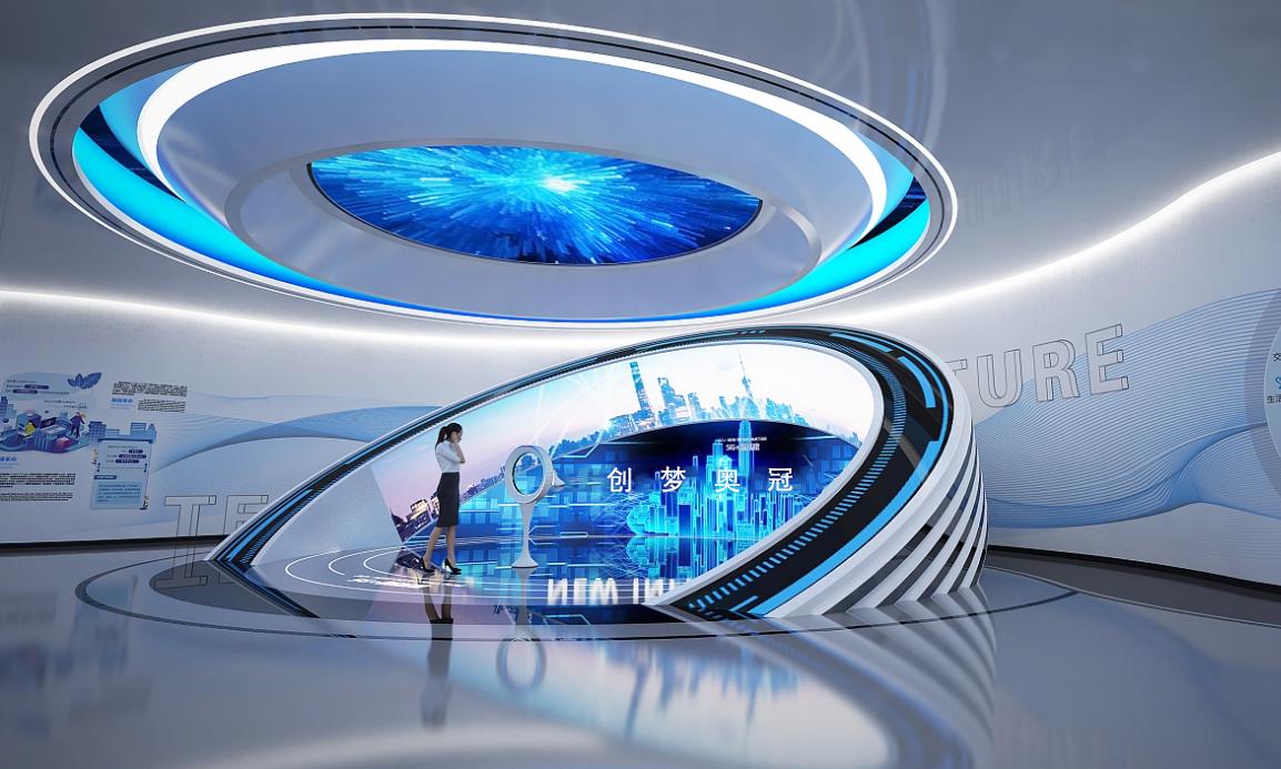 展览展厅设计：展厅的空间设计造型中最常见的四种布局